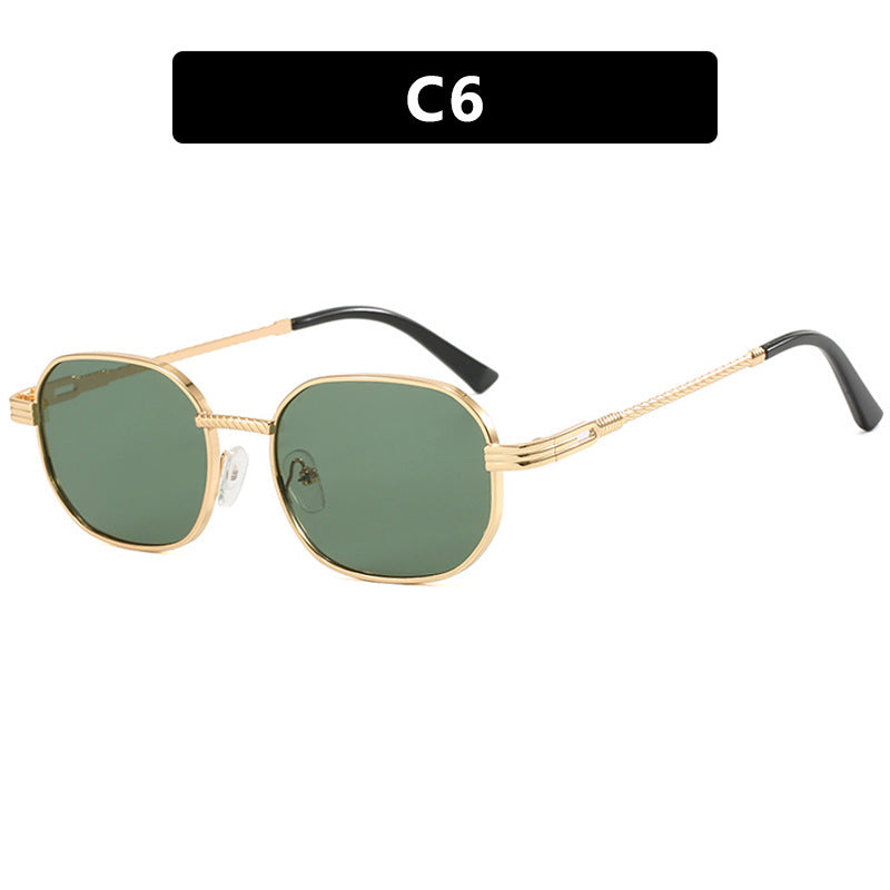 Women’s trendy sunglasses with geometric frame and gradient lenses Kalsten