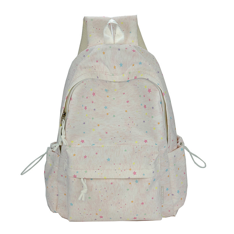 Star-Embellished School Backpack Kalsten