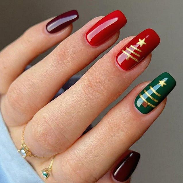 Festive Nail Art Kalsten