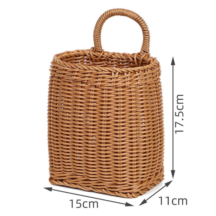Handwoven Storage Basket with Sturdy Handle Kalsten