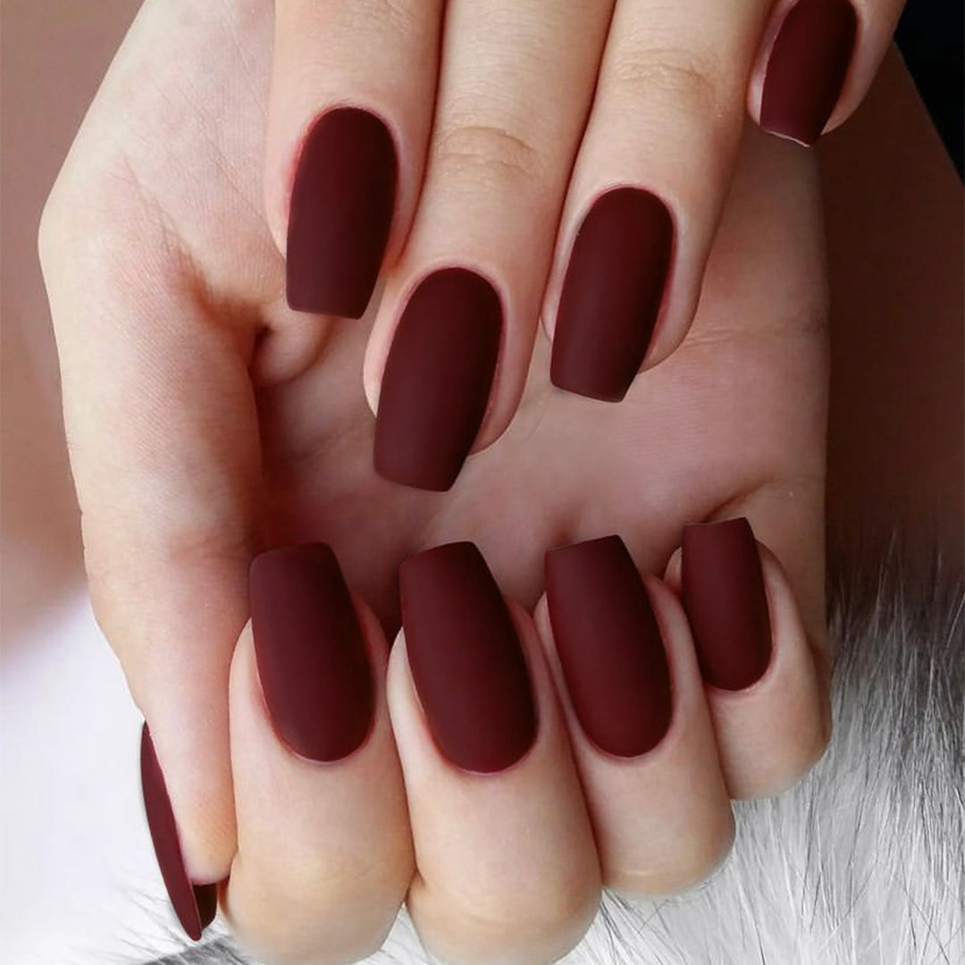 Artistic Matte Press-On Nail Tips Kalsten