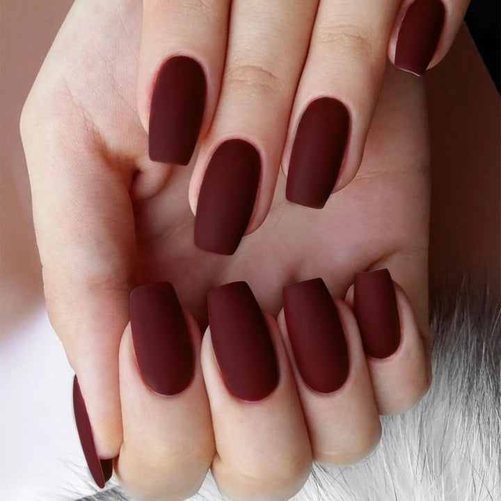 Artistic Matte Press-On Nail Tips Kalsten