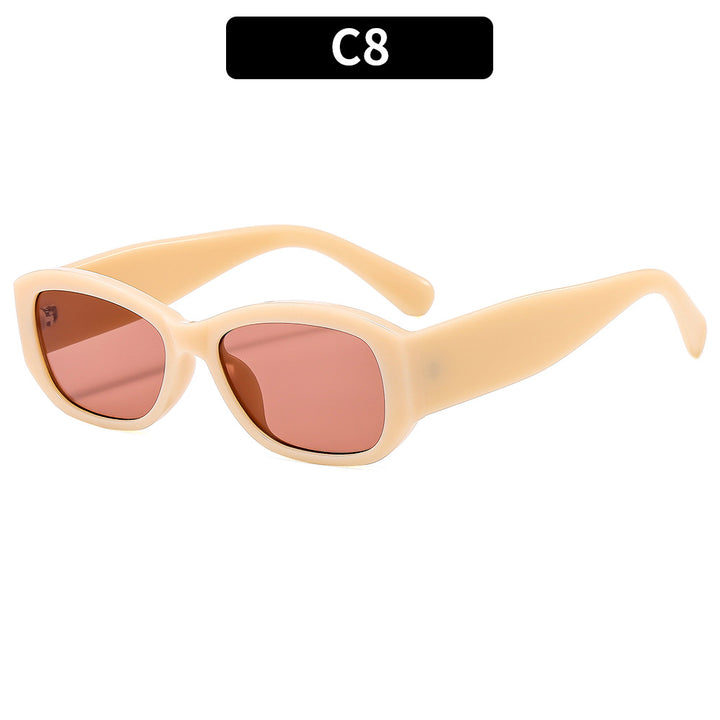 Fashionable Retro Square Frame Sunglasses