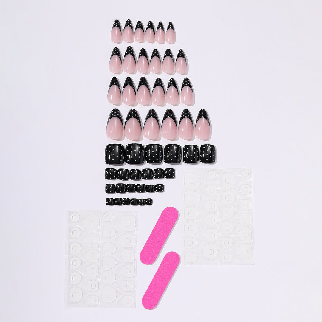 Glamorous artificial nails with unique design Kalsten