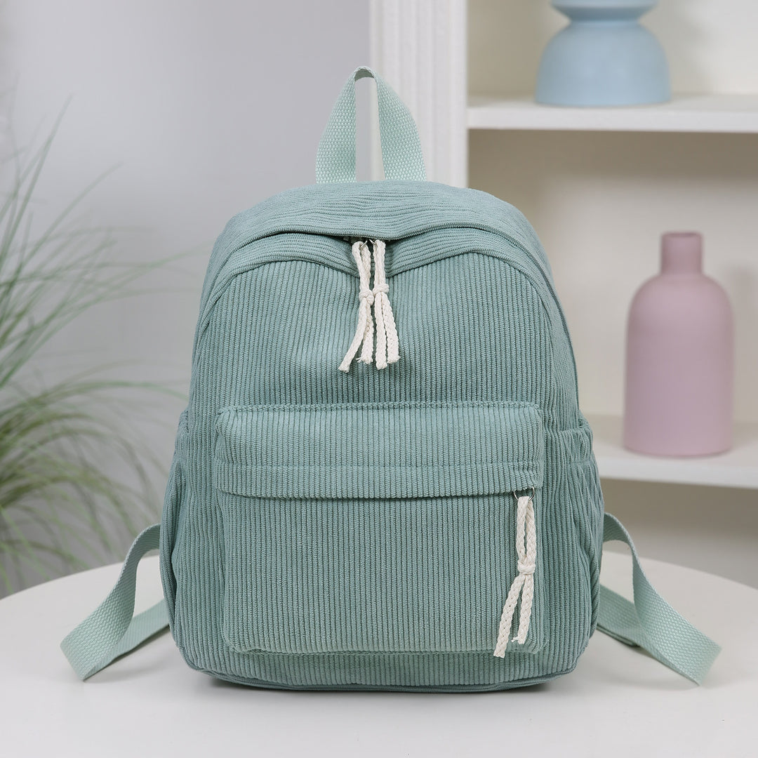 Corduroy Multi-Pocket Backpack Kalsten