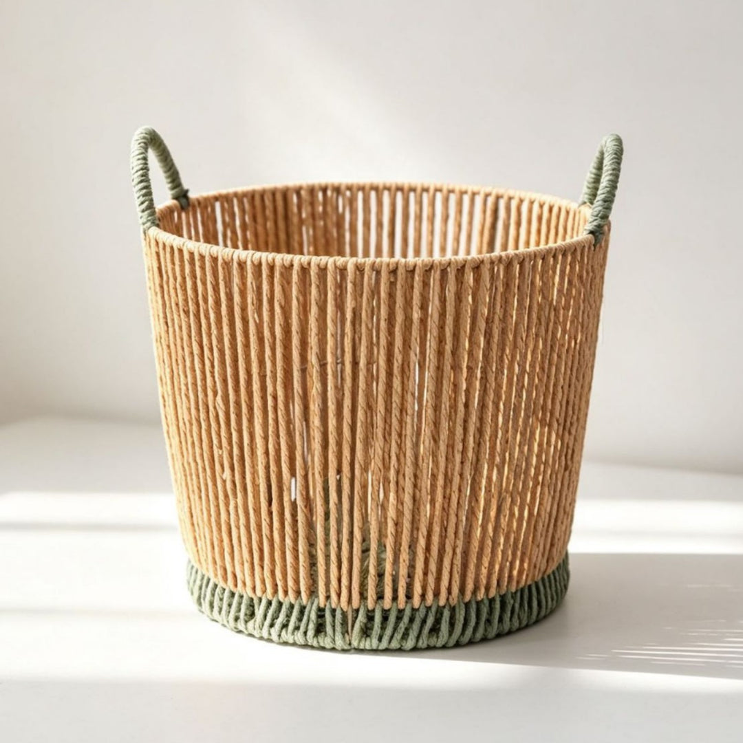 Modern Woven Storage Basket Kalsten