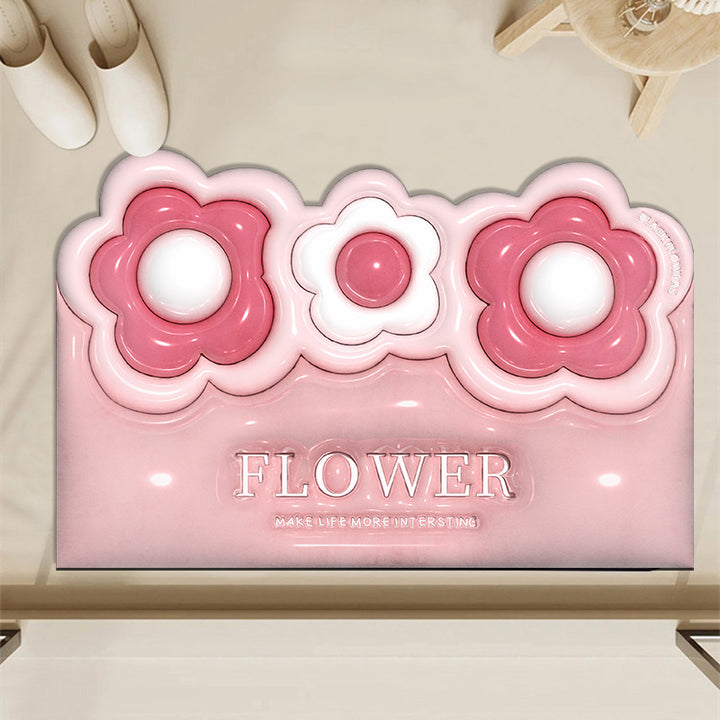 Decorative Floral Indoor Mat