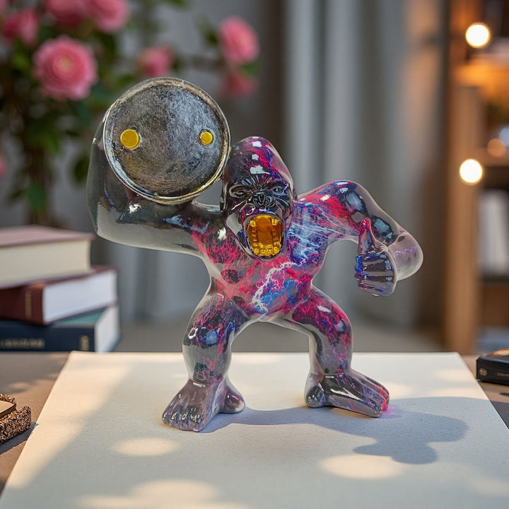Sporty decorative figure of a weightlifter Kalsten