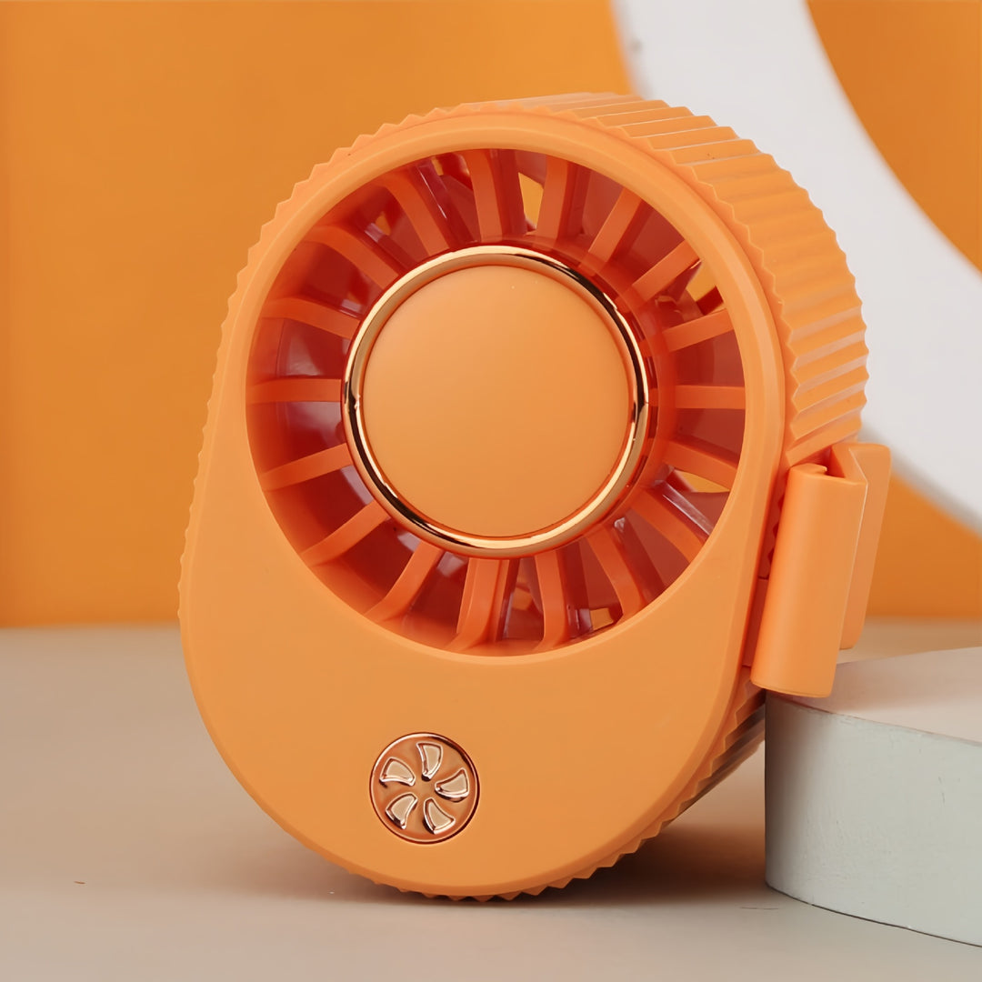Women portable mini fan with adjustable tilt and USB connection Kalsten