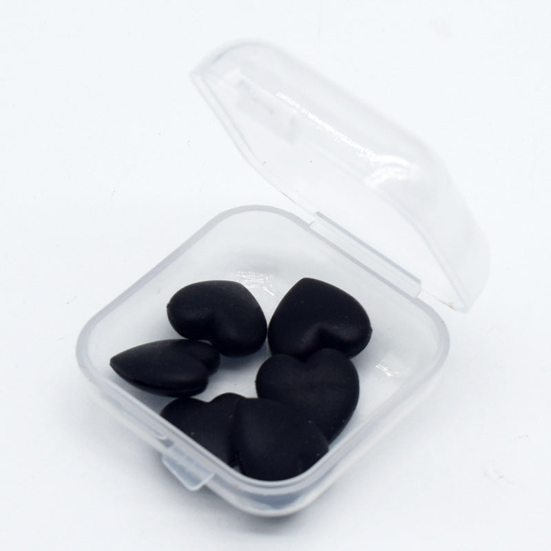 Heart-Shaped Silicone Keychain Holders Kalsten