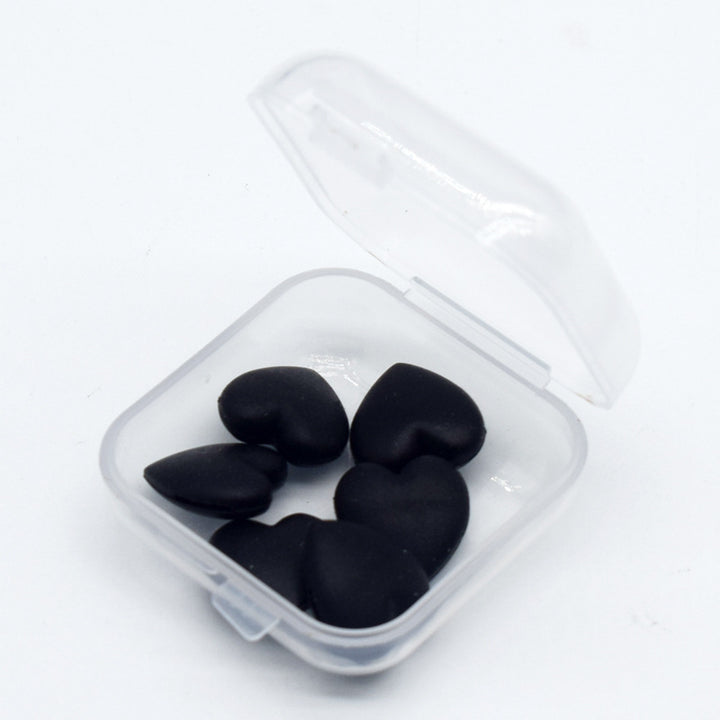 Heart-Shaped Silicone Keychain Holders Kalsten