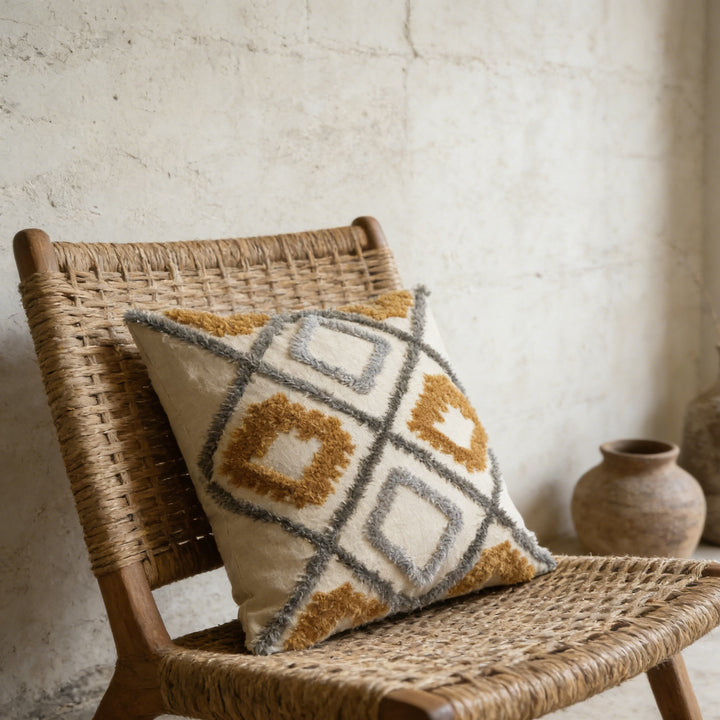 Decorative Geometric Pattern Pillow