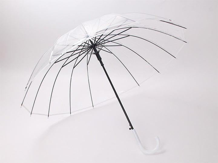 Ladies Clear Water-Resistant Umbrella Kalsten