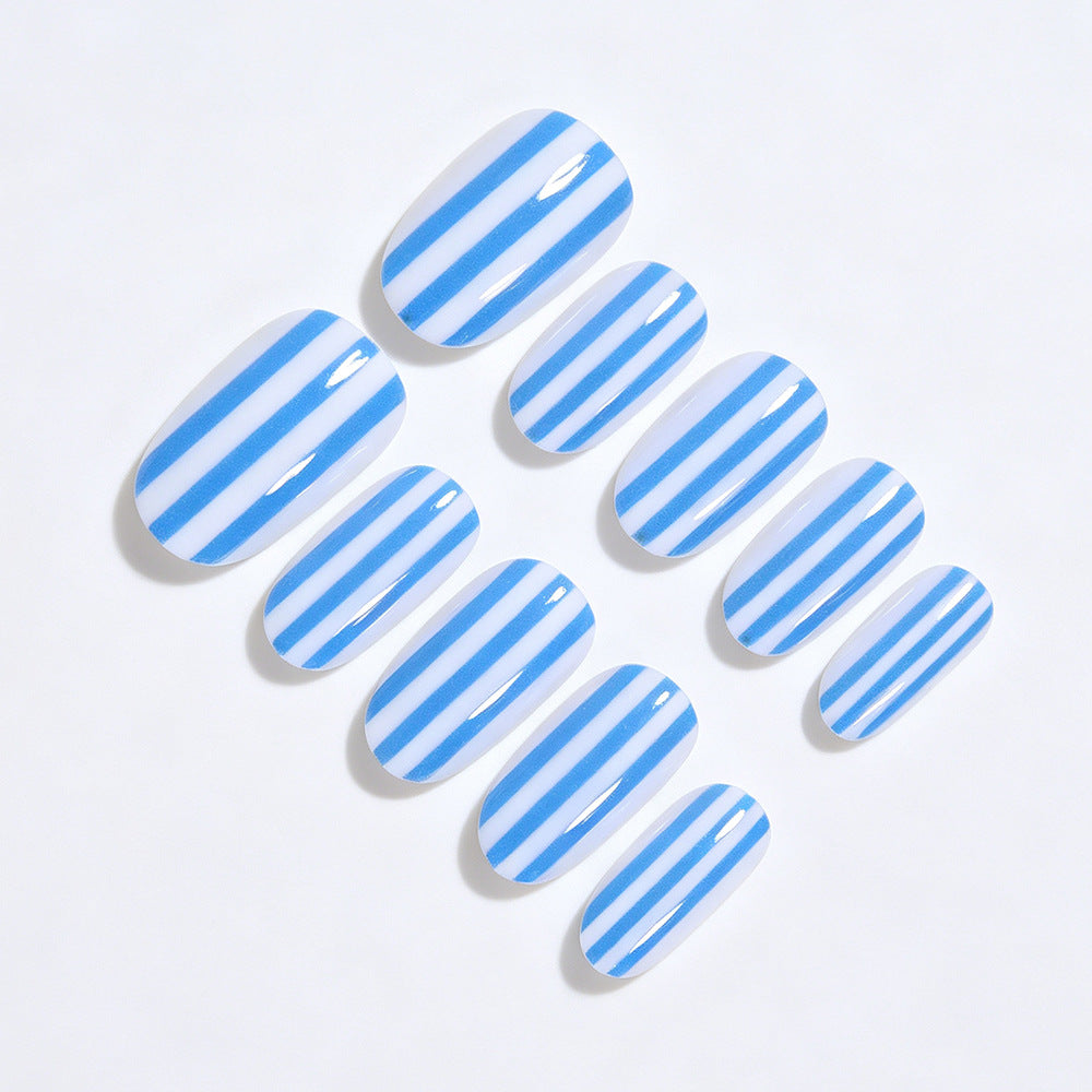 Stylish Striped Nail Art Tips Kalsten