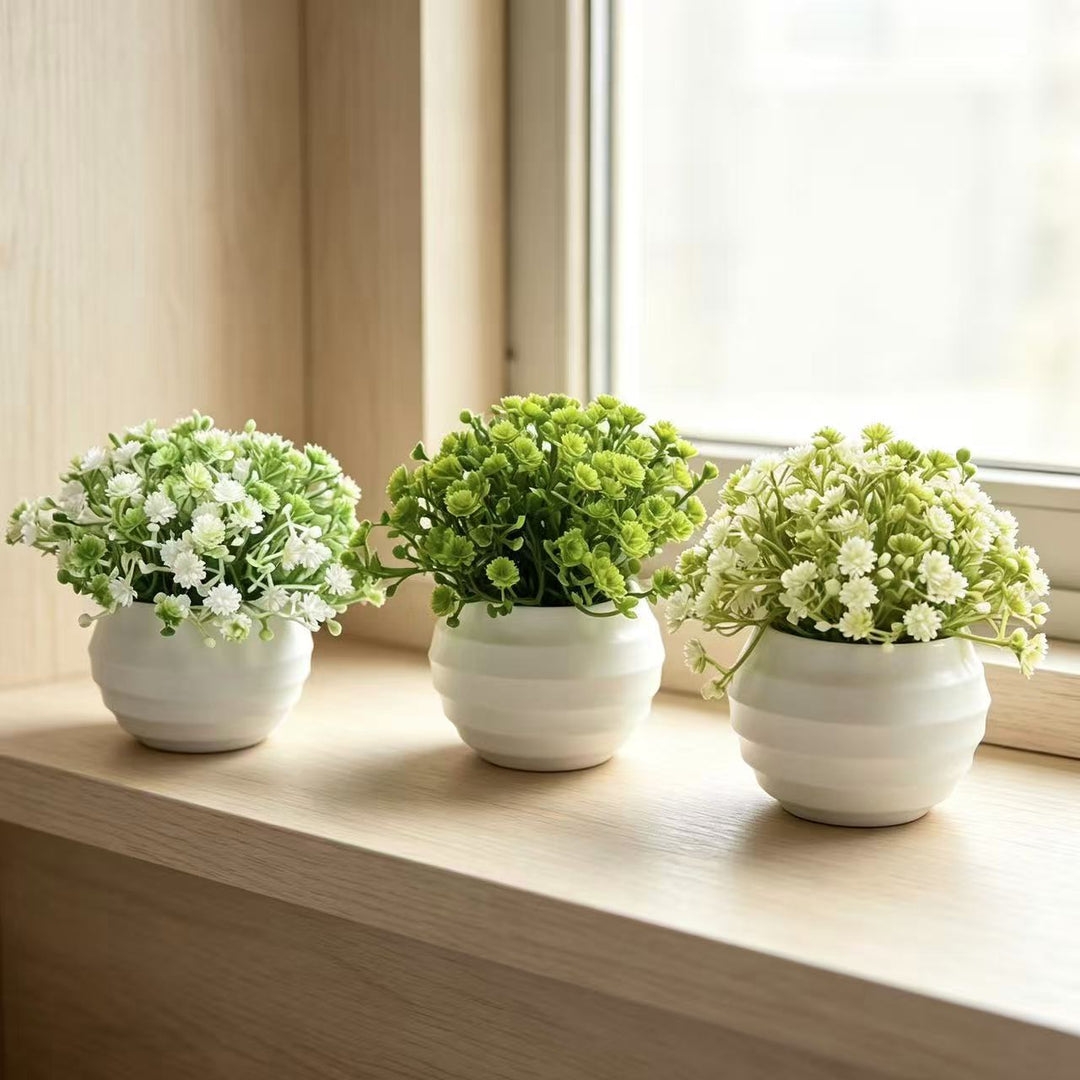 Lifelike Artificial Flower Arrangement for Indoor Decor