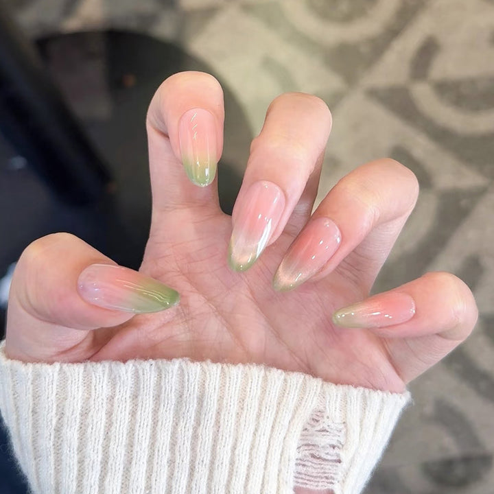 Artistic Nail Extensions with Decorative Elements Kalsten