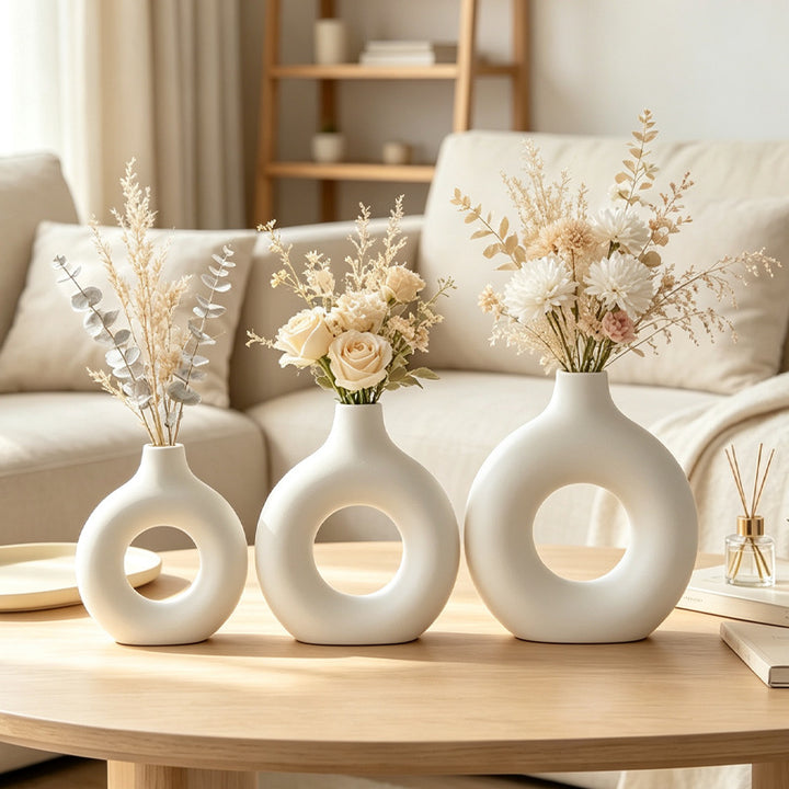 Modern Minimalist Round Vase Kalsten