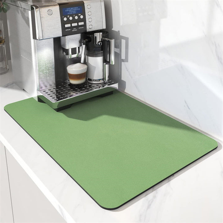 Coffee-Themed Kitchen Floor Mat