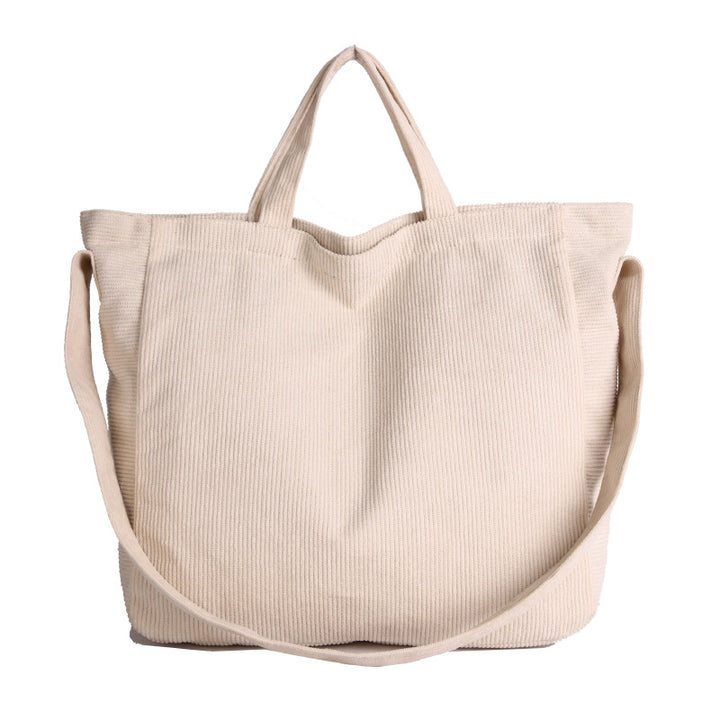 WoSoft Corduroy Tote Bag Kalsten