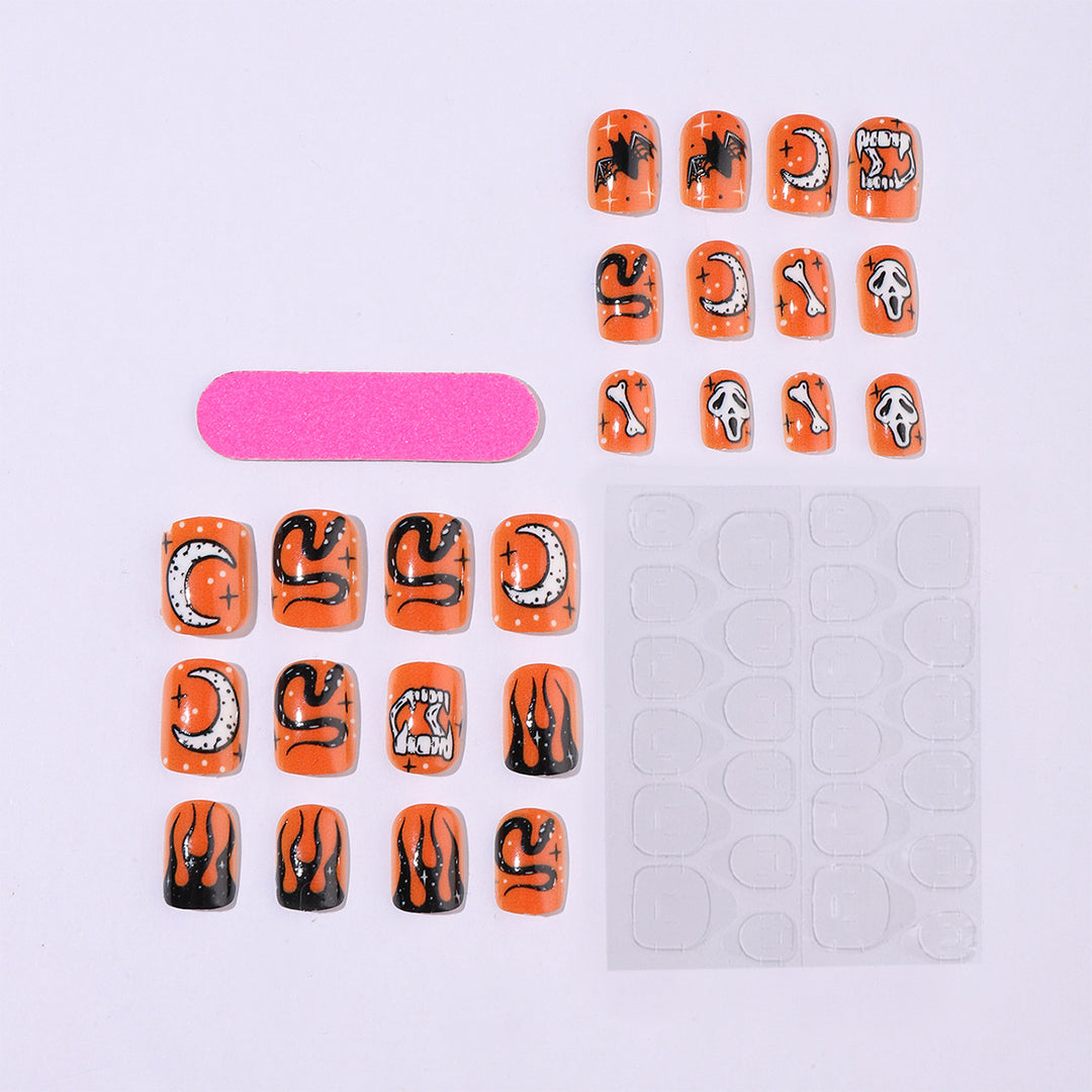 Creative Nail Art Set with Halloween Motifs Kalsten