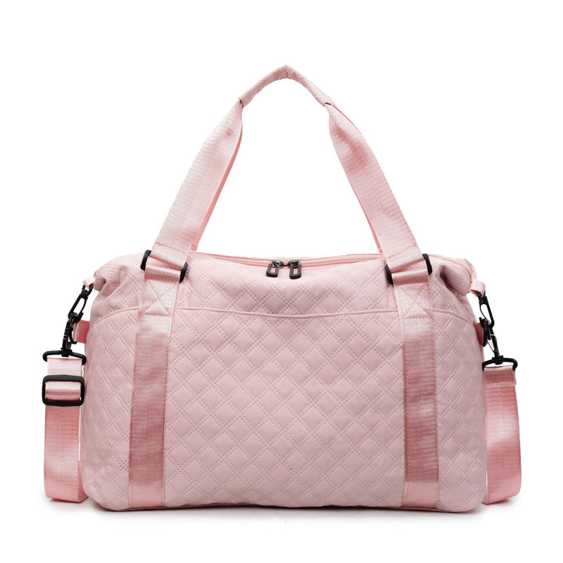 Quilted Travel Duffel Bag Kalsten