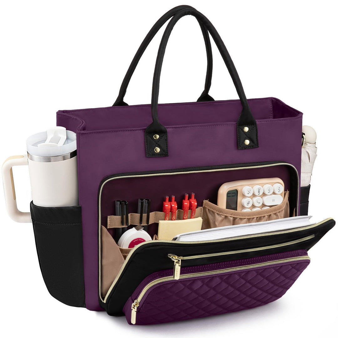 Practical Handbag with Structured Organizer Kalsten