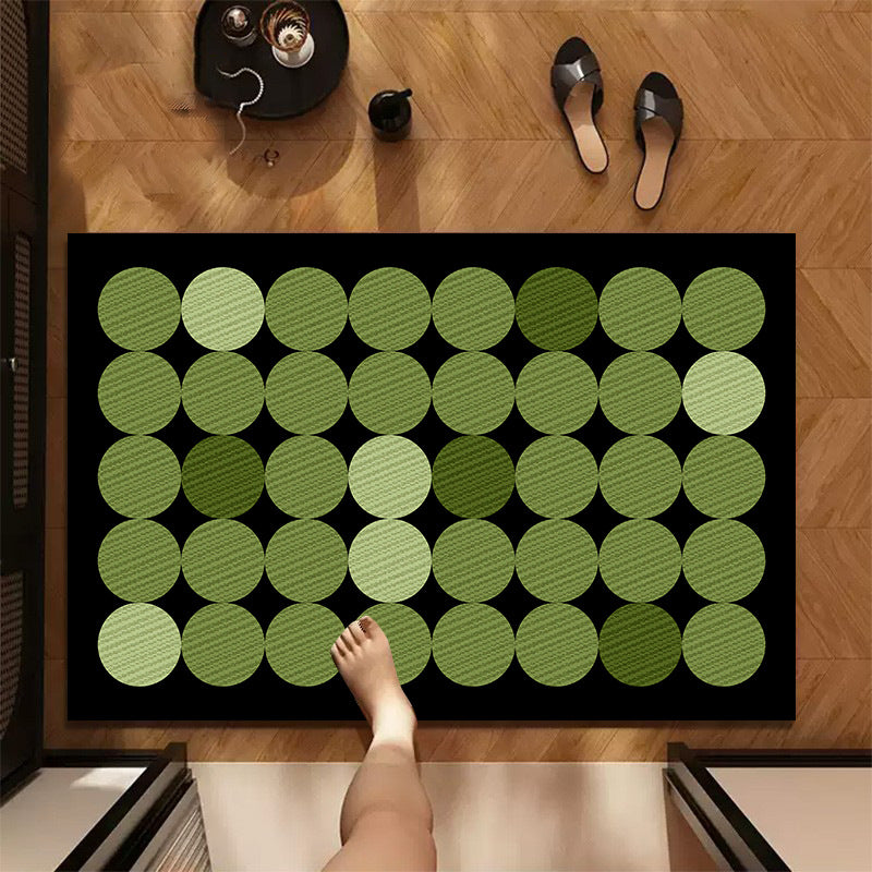 Geometric Patterned Bath Mat