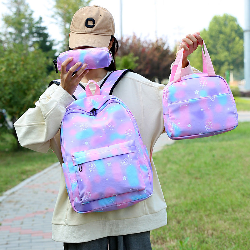 Colorful Multi-Piece Backpack Set Kalsten
