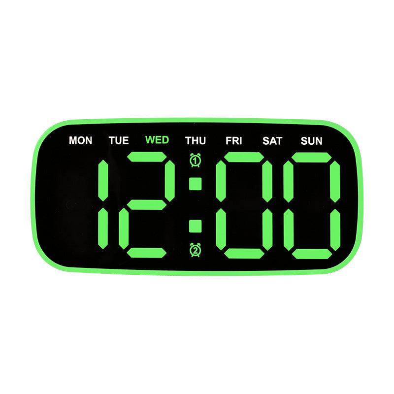 Digital Alarm Clock with Date and Day of the Week Display Kalsten