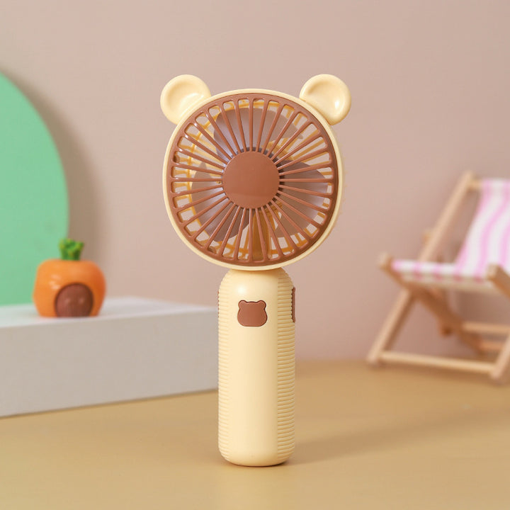 Women’s portable hand-held fan in cute bear design Kalsten