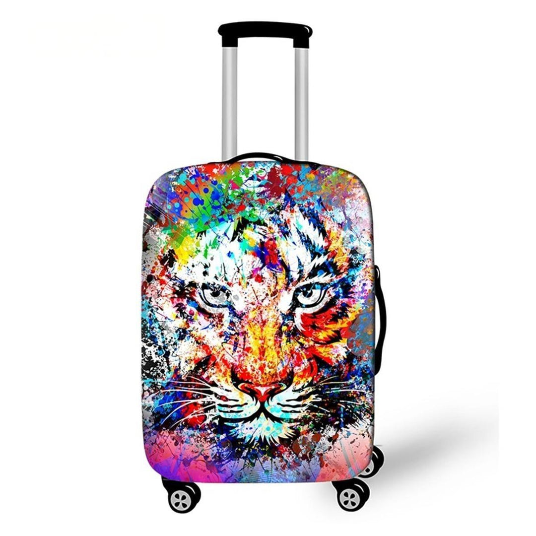 Women's hard-shell suitcase with creative cat design attraction Kalsten