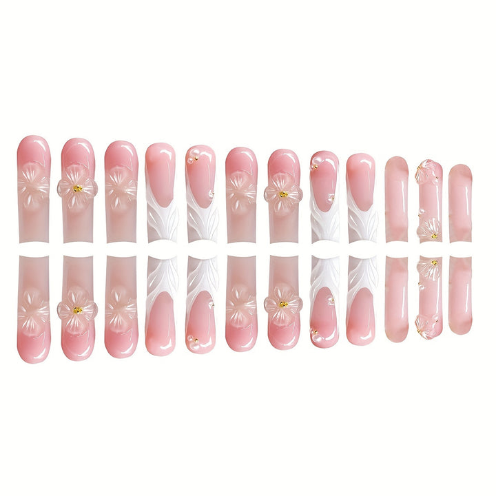 Decorative Press-On Nail Set Kalsten