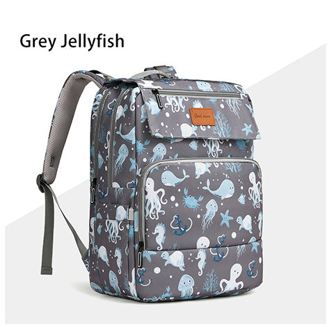 Adventure-Ready Ocean-Themed Backpack Kalsten