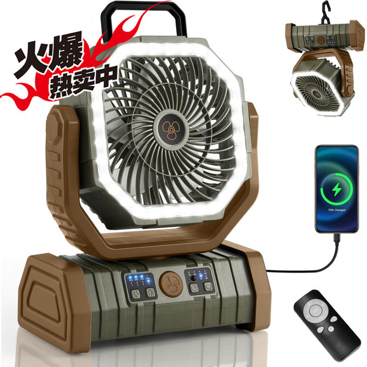 Unisex Multifunctional Portable Fan Kalsten