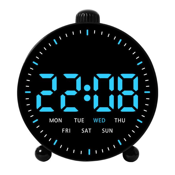 Digital desk clock with LED display and date Kalsten