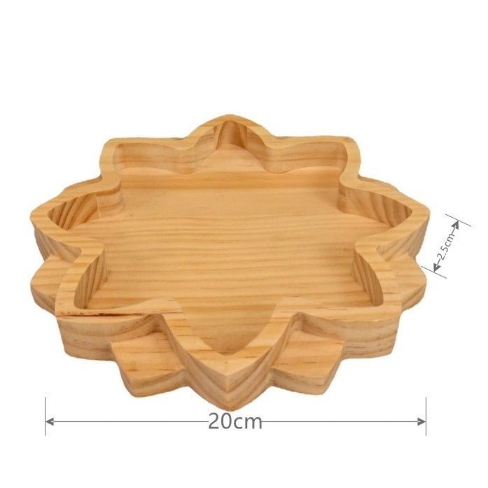 Decorative Wooden Serving Tray