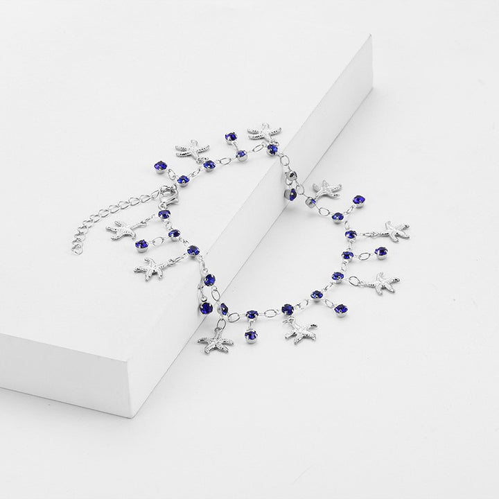 Starfish Charm Anklet Kalsten