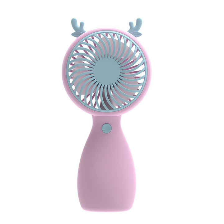 Unisex Portable Kids Hand Fan with Cute Cat Design Kalsten