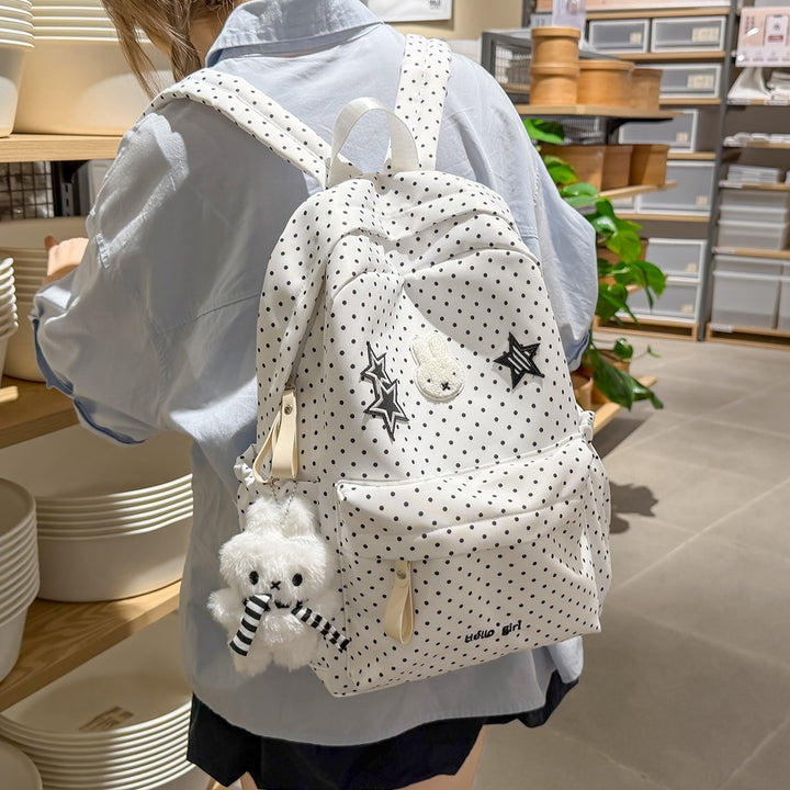 Fun-Themed Polka Dot Backpack Kalsten
