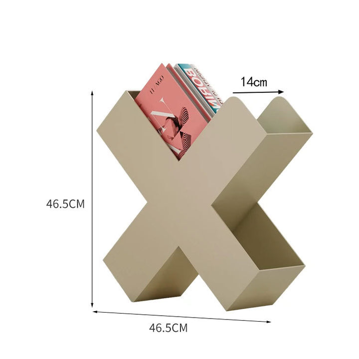 Modern Geometric Magazine Rack