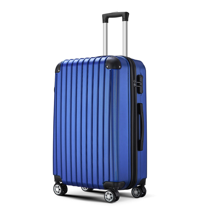Unisex Durable Hard Shell Rolling Suitcase Kalsten