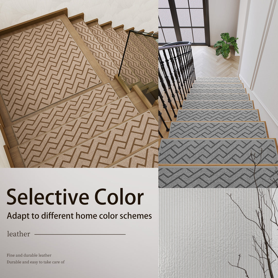 Geometric Patterned Stair Treads