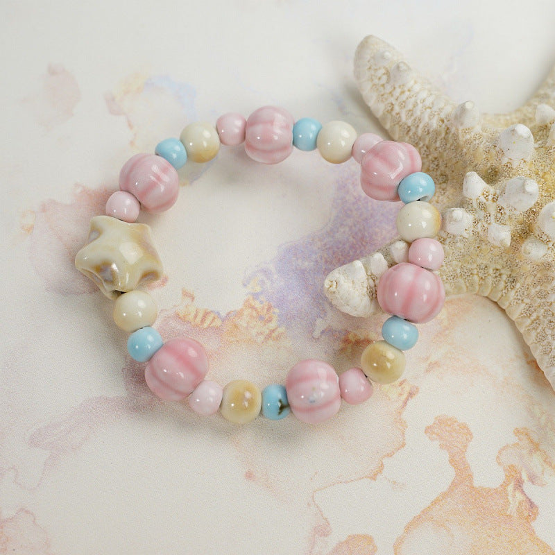 Heart-Shaped Beaded Bracelet Kalsten