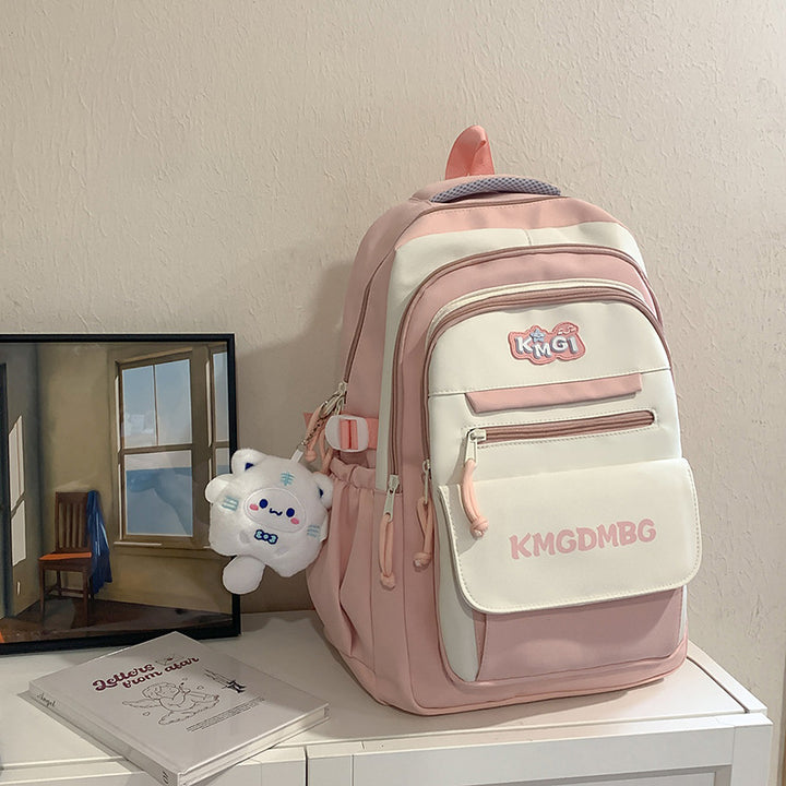 Versatile Plush Cat Character Backpack