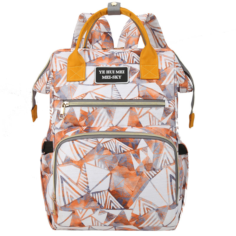 Stylish Geometric Print Backpack Kalsten