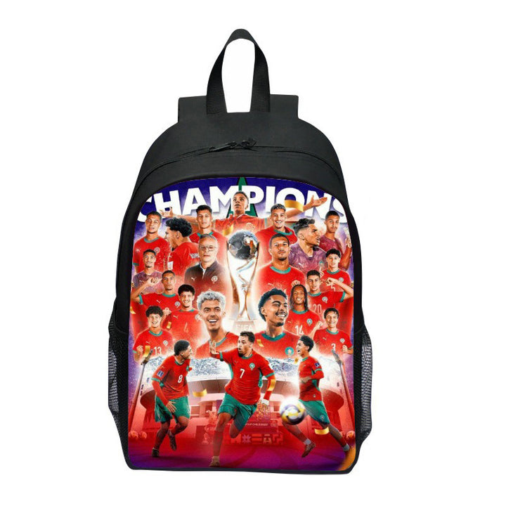 Backpack with Striking Sports Motif Kalsten