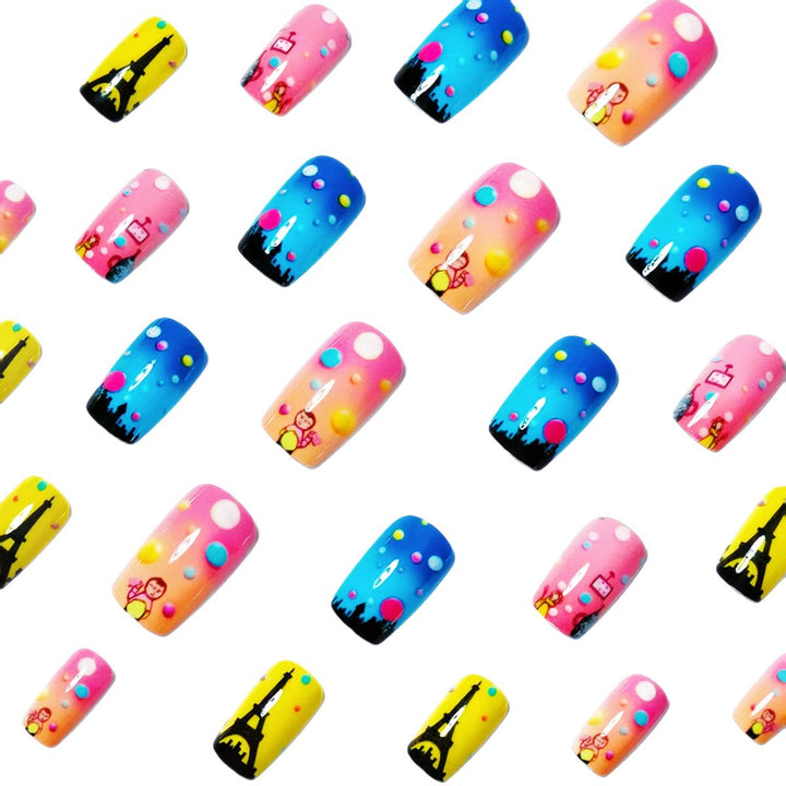 Creative Nail Art with Parisian Motifs Kalsten