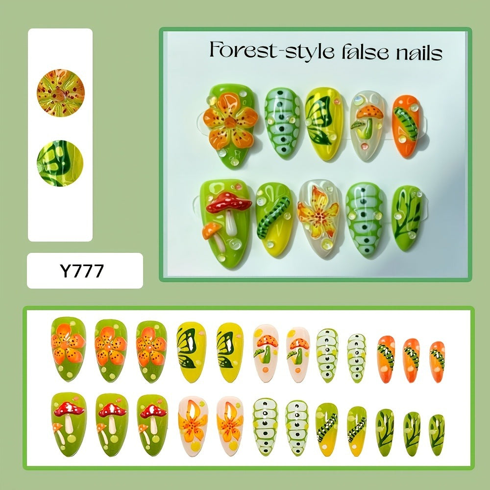 Artificials Nails Forest Style Kalsten