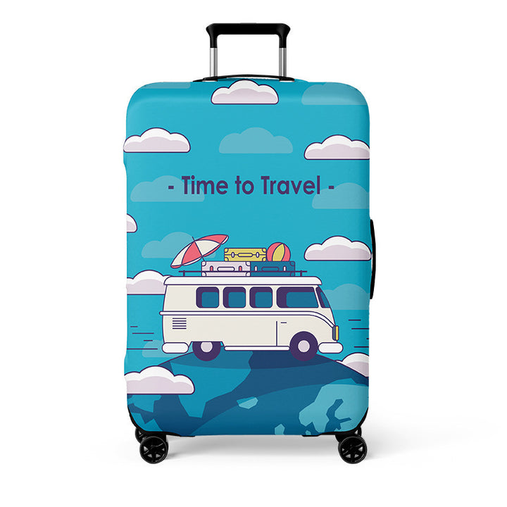 Unisex suitcase with stylish animal motif Kalsten