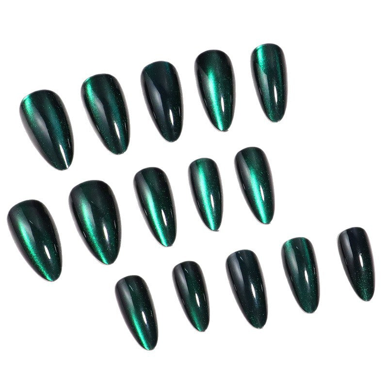 Iridescent Stiletto Press-On Nails Kalsten